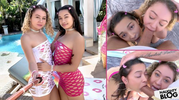 Allie Addison & Iris Ivy – Allie and Iris Are Cocksucking Recruits