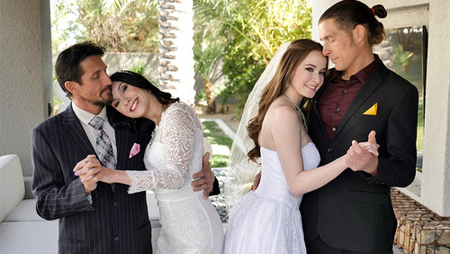 Jazmin Luv, Hazel Moore – An Orgy Before The Wedding