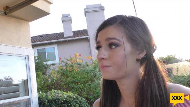 Avery Moon – Brunette Avery Moon Fucks BFs Dad Just For Fun