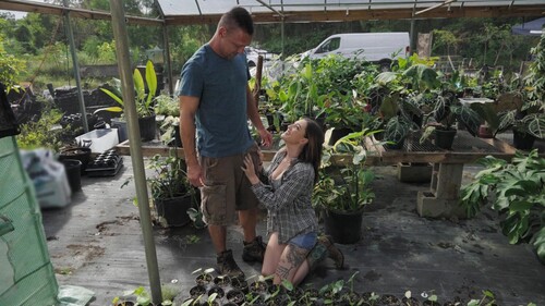 Katie Kingerie – Getting Banged in the Greenhouse