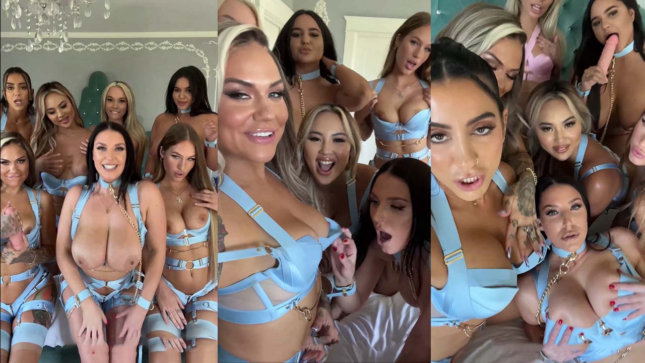 Lenatheplug, Angela White, Rarababy And Skybri Group JOI