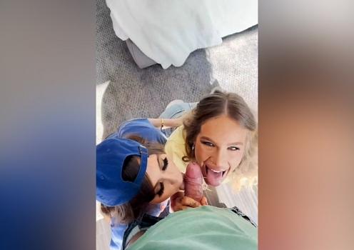 Riley Reid & Sky Bri – Tinder Fuck A Fan