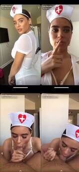 Lana Rhoades+ Homemade HardCore POV Sex in Nurse OutFit OnlyFans