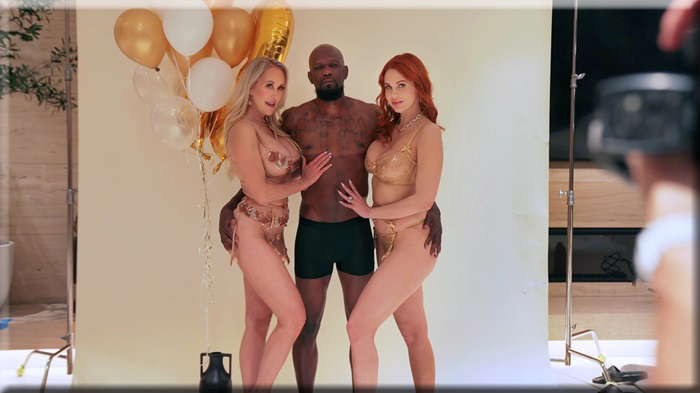 The Making Of “Ultimate MILFs Brandi and Maitland Share a B Day BBC”