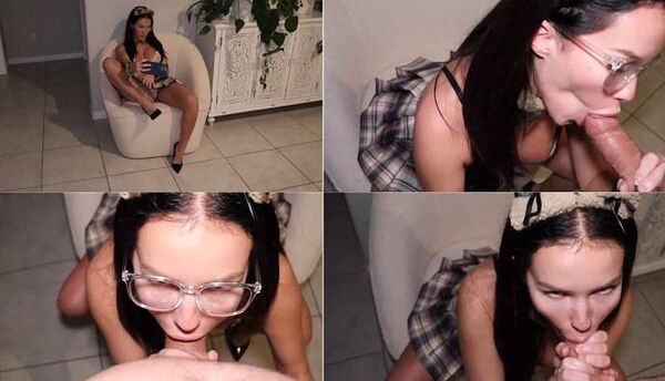 Megan Rain NEW POV Sloppy Bj And Cumshot