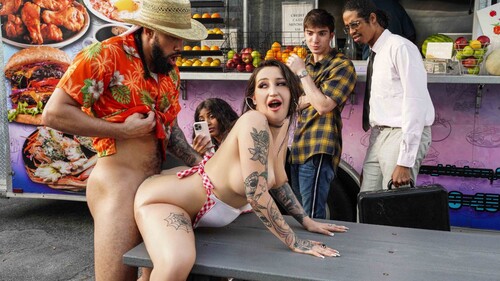 Anna Chambers – Food Truck Serves Big Oily Ass