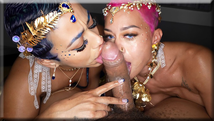 Jasamine Banks, Ms Sapphire – Goddesses Keep Court