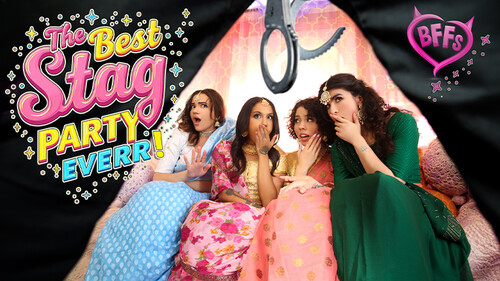 Naudi Nala, Satine Summers & Nina White – Indian Bachelorette Party Turns Into Stripper Fuck-Fest!