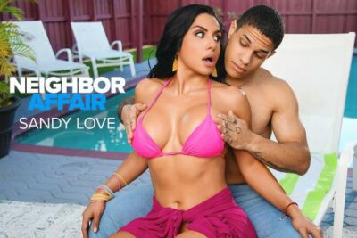 Sandy Love – Busty Latina Sandy Love gets her body massaged before taking the neighbor’s cock