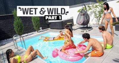 Mia Trejsi, Mini Mitzix & Linda Caprice – Wet & Wild Pool Party part 1