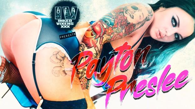 Payton Preslee – Payton Preslee takes her panties off for her new tattoo
			
				 5