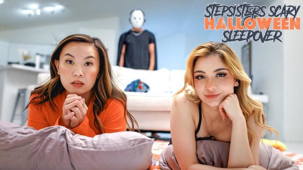 Demi Hawks & Kimmy Kimm – Stepsisters Scary Halloween Sleepover – S30:E6
			
				 5